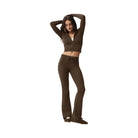 Alo Women's Sway Bootcut Sweatpant - Espresso