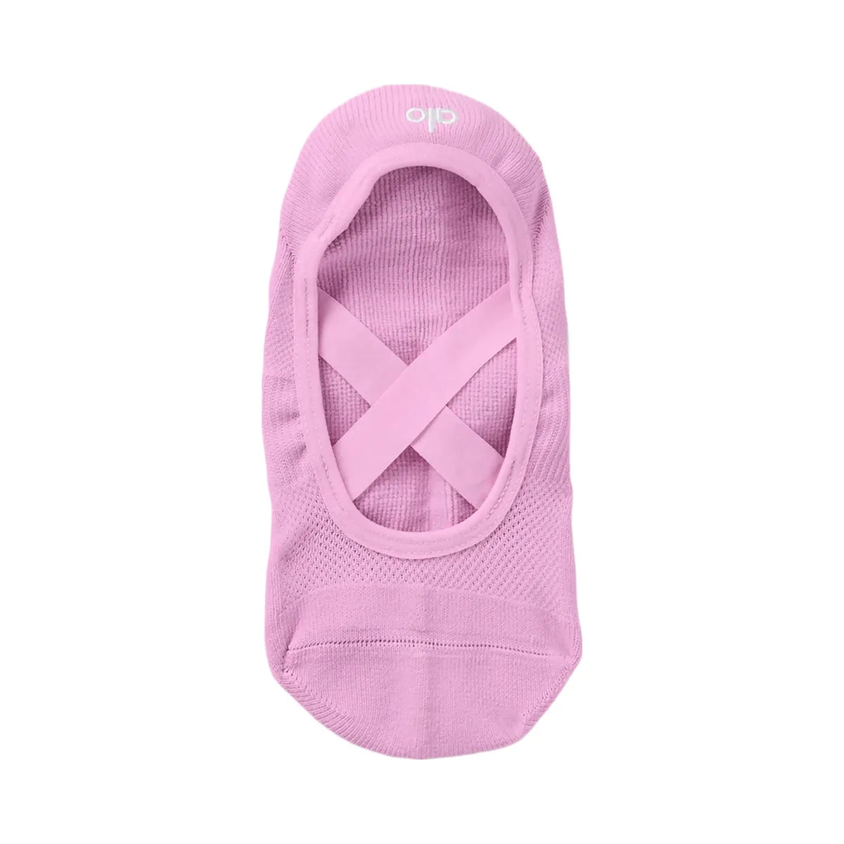 Alo Women's Pivot Barre Sock - Candy Heart Pink
