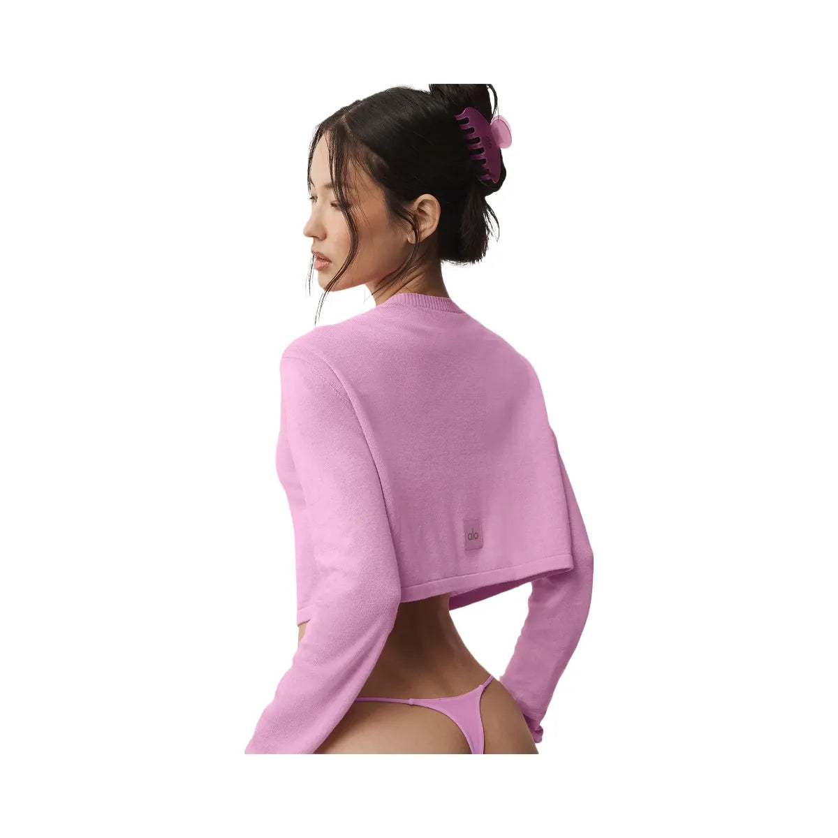 Alo Women's Supernatural Sweater Cardigan - Candy Heart Pink