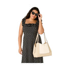 Kate Spade Lena Colorblock Large Triple Compartment Shoulder Bag Light Sand Multi