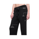 Alo Women's Snuggle Up Sweater High-Waist Wide Leg Pant - Black