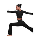 Alo Women's soft Intuition Long Sleeve Bra - Black