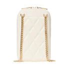 Kate Spade Carey Quilted North South Phone Crossbody Meringue