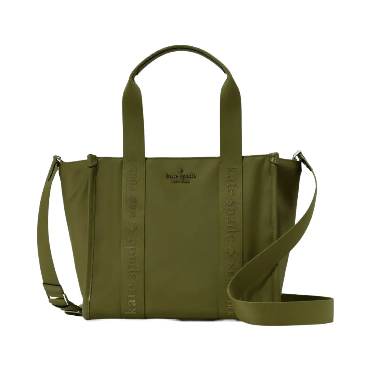 Kate Spade Kip Nylon Small Tote Enchanted Green