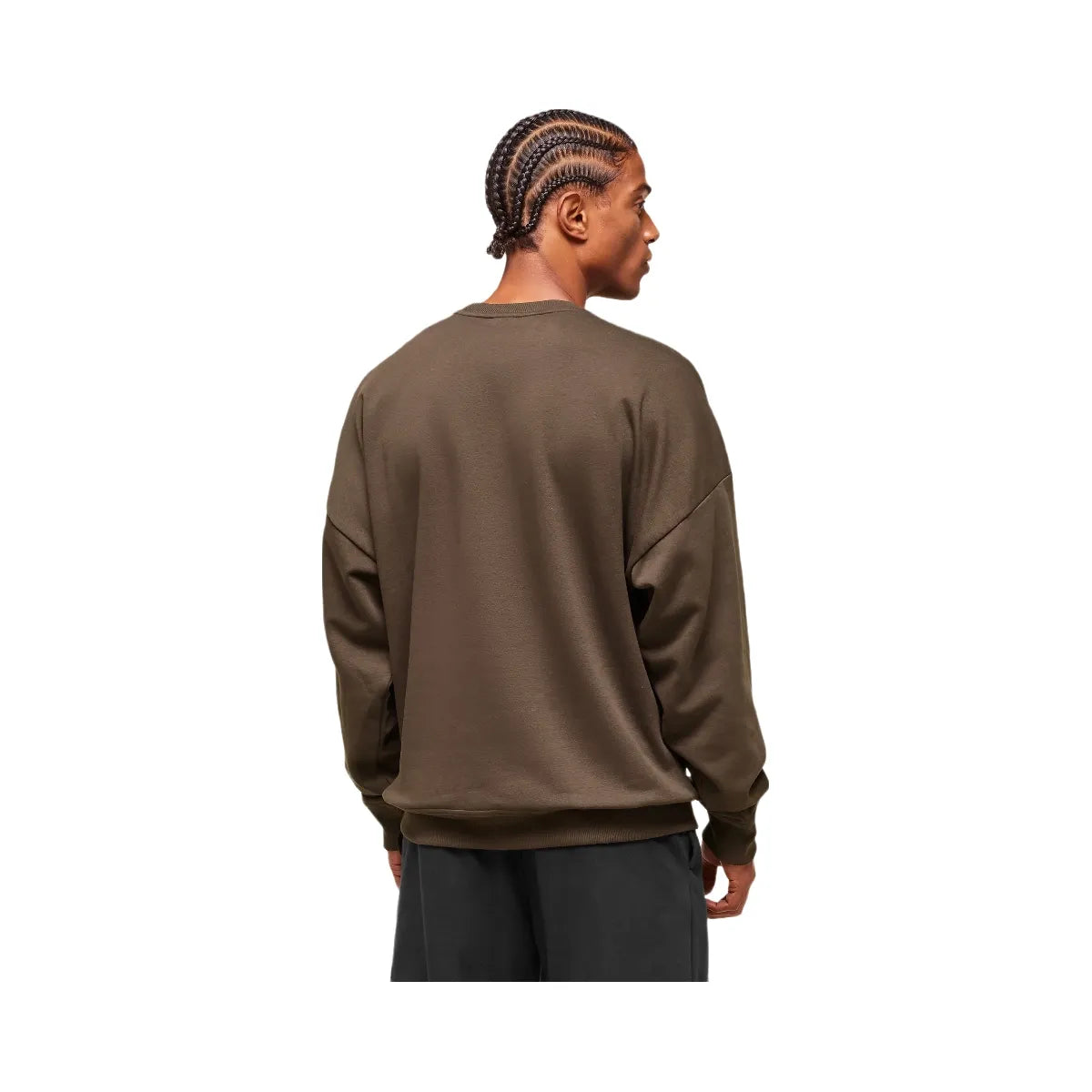 Gymshark Crest Oversized Crew - Archive Brown