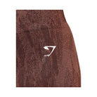 Gymshark Adapt Camo Seamless Shorts - Archive Brown/Soft Brown