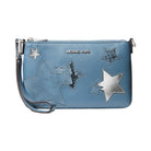 Michael Kors Jet Set Small Printed Wristlet Cornflower