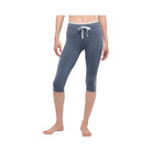 Alo Women's Airbrush High-Waist Race Pace Capri - Bluestone/White