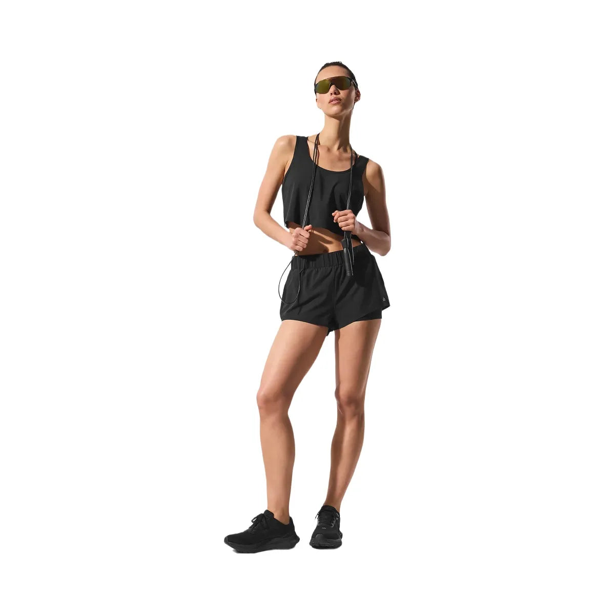 Alo Women's Sport Star Short - Black