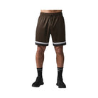 Alo Men's 7" Key Mesh Basketball Short - Espresso
