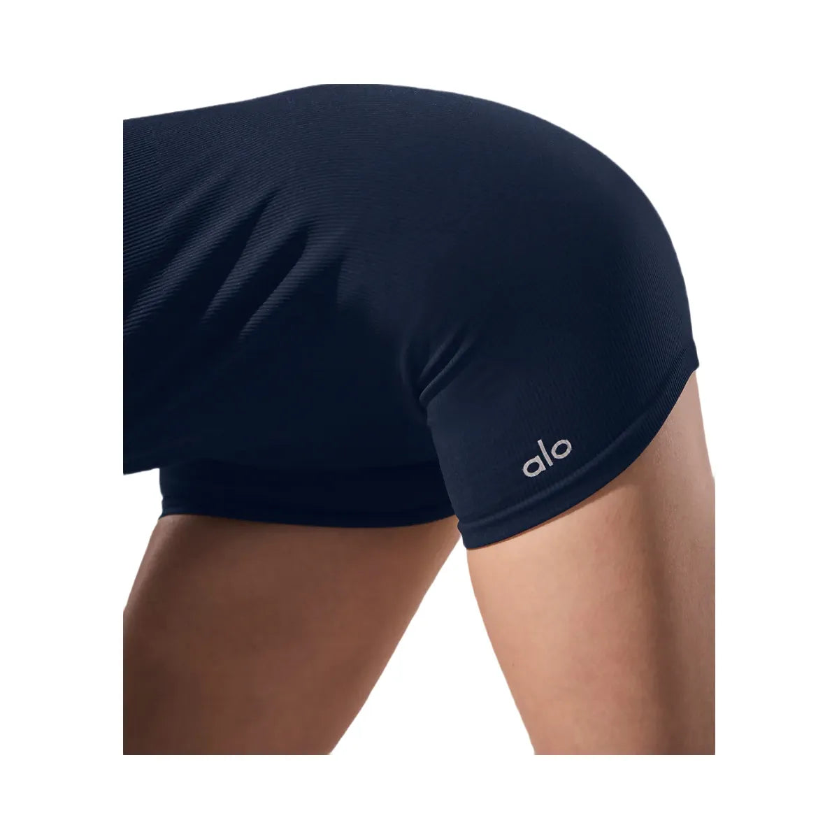 Alo Women's Seamless Ribbed Favorite Onesie - Navy