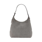Kate Spade 454 Suede Large Shoulder Bag Hare Grey
