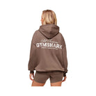 Gymshark All Seasons Graphic Hoodie - Soft Brown