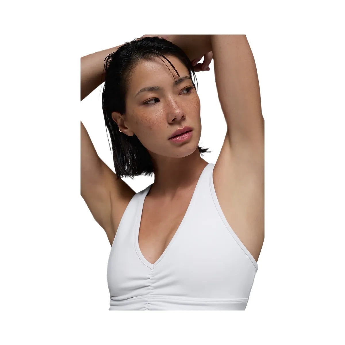 Alo Women's Wild Thing Bra - White