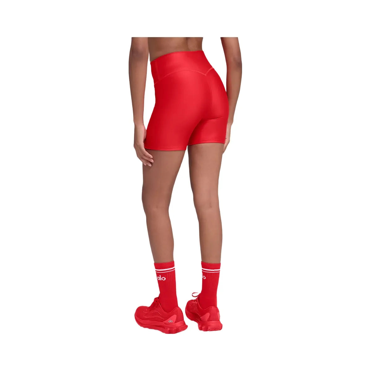 Alo Women's 5" Airlift Energy Short - Bright Red