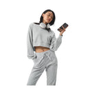 Alo Women's Muse Hoodie - Athletic Heather Grey