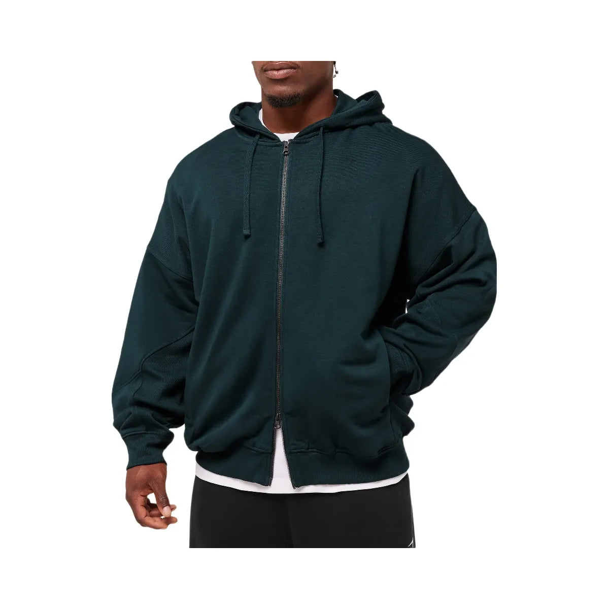 Gymshark Power Zip Up Hoodie - Deep Petrol Blue