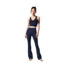 Alo Women's Airbrush High-Waist Bootcut Legging - Navy