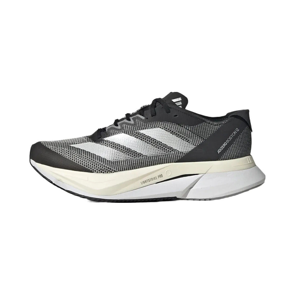 Adidas Adizero Boston 12 Core Black Cloud White Carbon