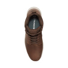 Timberland Men's Parker Street High-Top Sneaker Dark Brown Full-Grain