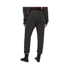 Alo Women's Cable Knit Winter Bliss Pant - Dark Heather Grey