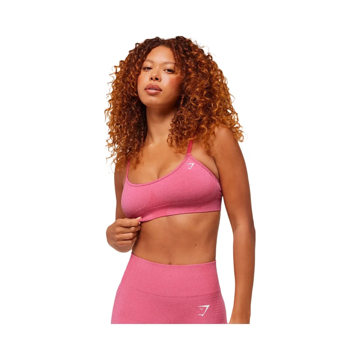 Gymshark Vital Sports Bra - GS Vintage Rouge Pink/ Marl
