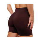 Gymshark Adapt Fleck x Whitney Seamless Shorts - Cherry Purple/Rich Maroon
