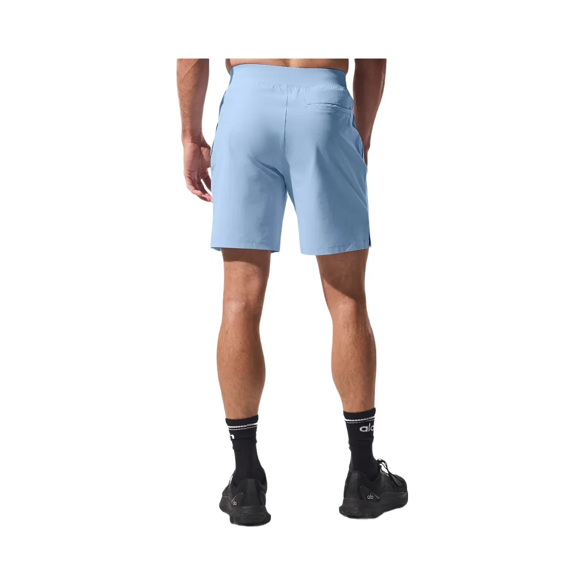 Alo Men's 7" Repetition Short - Seashell Blue
