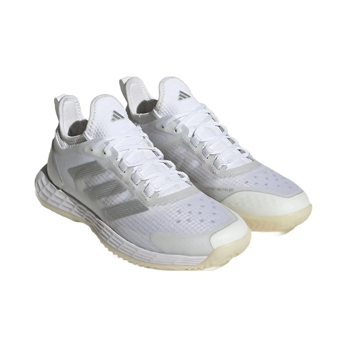 Adidas Adizero Ubersonic 4.1 Cloud White Silver Metallic Grey