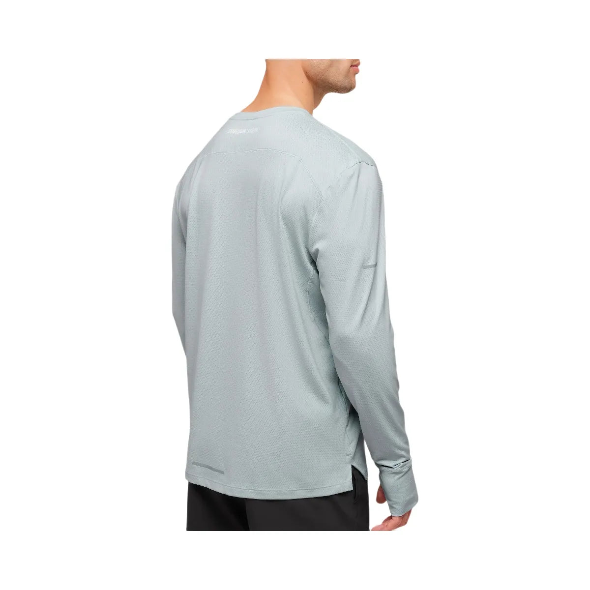 Gymshark Running Long Sleeve T-Shirt - Smoke Blue