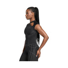 Gymshark Apex Seamless Midi T-Shirt - Black/Graphite Grey