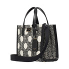 Kate Spade Manhattan Dot Tweed Small Tote Black Multi