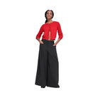 Alo Women's Snuggle Up Sweater Cropped Cardigan - Bright Red