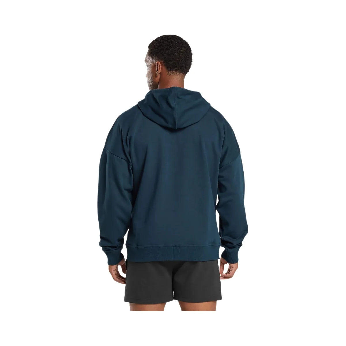 Gymshark Crest Oversized Zip Up Hoodie - Navy