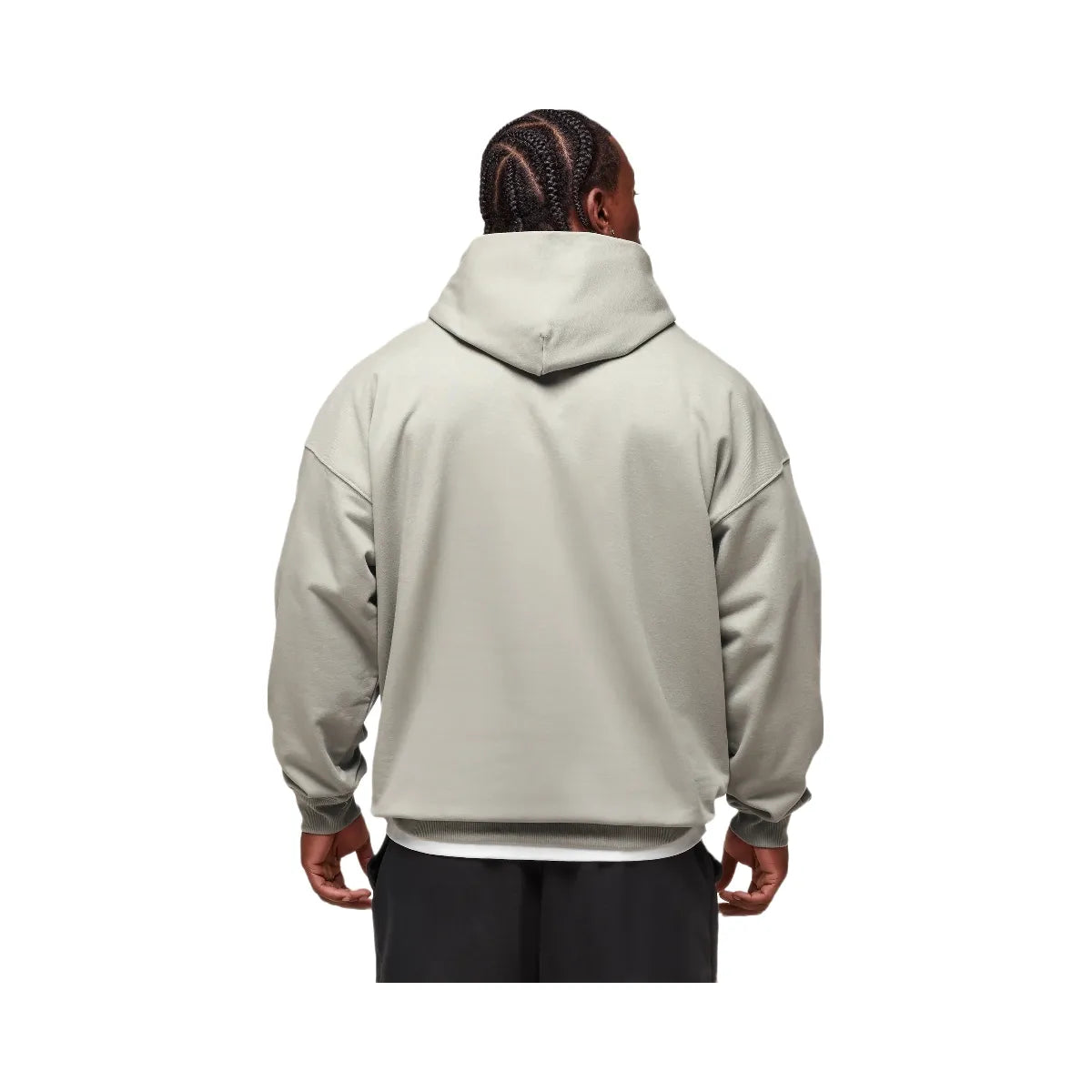 Gymshark Prayer Hands Hoodie - Stone Grey