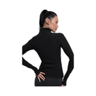 Alo Women's Alosoft 1/2 Zip Rapid Pullover - Black