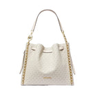 Michael Kors Mina Large Signature Logo Chain Shoulder Bag Lt Crm Multi