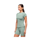 Gymshark Running Back Vent T-Shirt - Celeste Blue