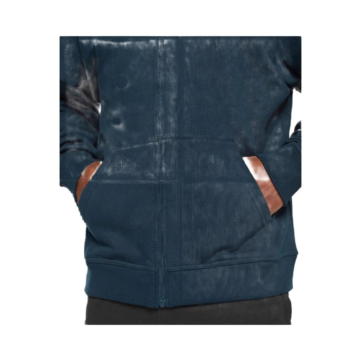Gymshark Crest Oversized Zip Up Hoodie - Navy