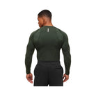 Gymshark Shadow Seamless Long Sleeve T-Shirt - Trail Green