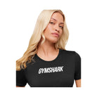Gymshark Wordmark Graphic T-Shirt - Black