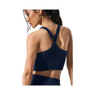 Alo Women's Seamless Ribbed Favorite Bra Tank - Navy