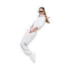 Alo Women's Polar Fleece Retreat Cropped Jacket - White Heather Grey