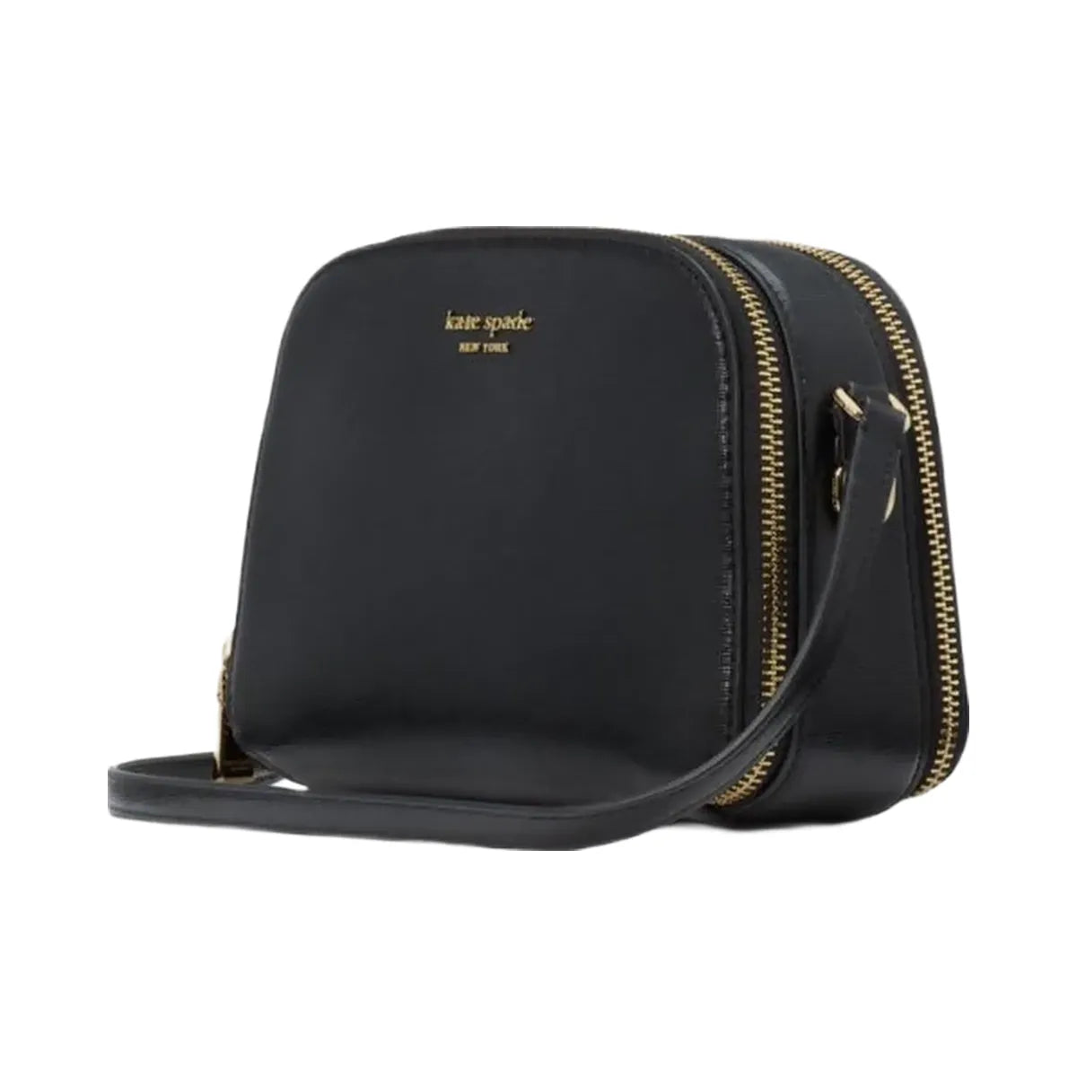 Kate Spade Devin Double Zip Dome Crossbody Black