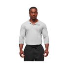 Gymshark Legacy Henley - Light Grey Marl