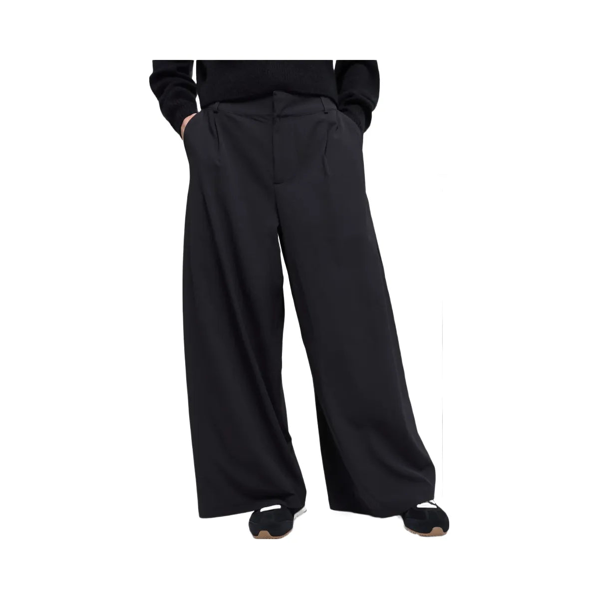 Alo Women's High-Waist Dreamscape Trouser (Short) - Black