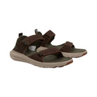 Timberland Motion Dune Backstrap Sandal Dark Brown Leather Men'S