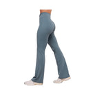 Gymshark Twist Front Straight Leg Legging - Iron Blue