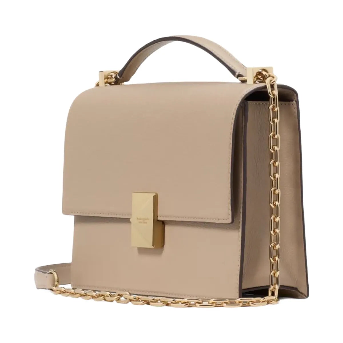 Kate Spade Deco Chain Shoulder Bag Timeless Taupe