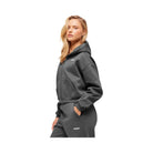Gymshark Cosy Luxe Zip Through Hoodie - Onyx Grey